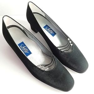 Selby Vintage Faith Evening Shoes Size 8 1/2 B